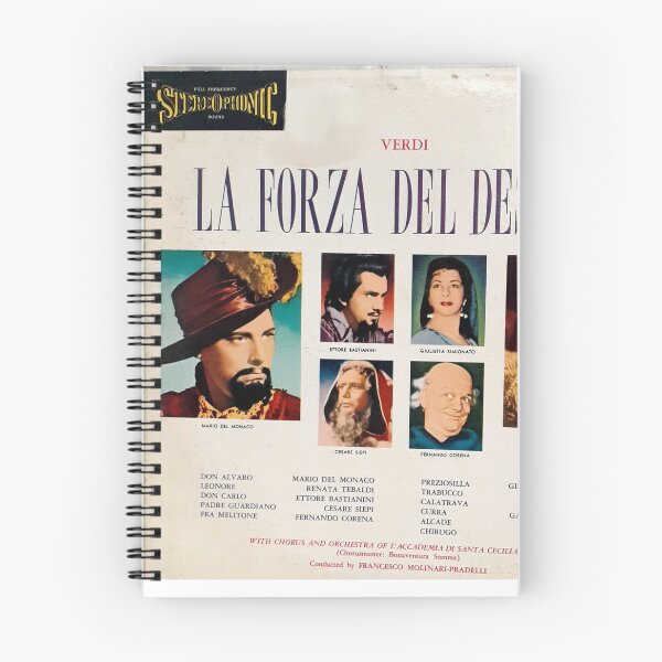 Item preview, Verdi, La forza del destino, 1862, Opera, Rome, Italy, Classical, lp,  Record, Vinyl designed and sold by Vintaged.