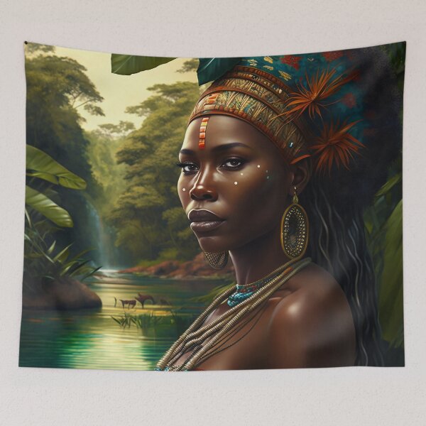 Item preview, Kalinago African Jungle Queen designed and sold by Emerald-Treasure.