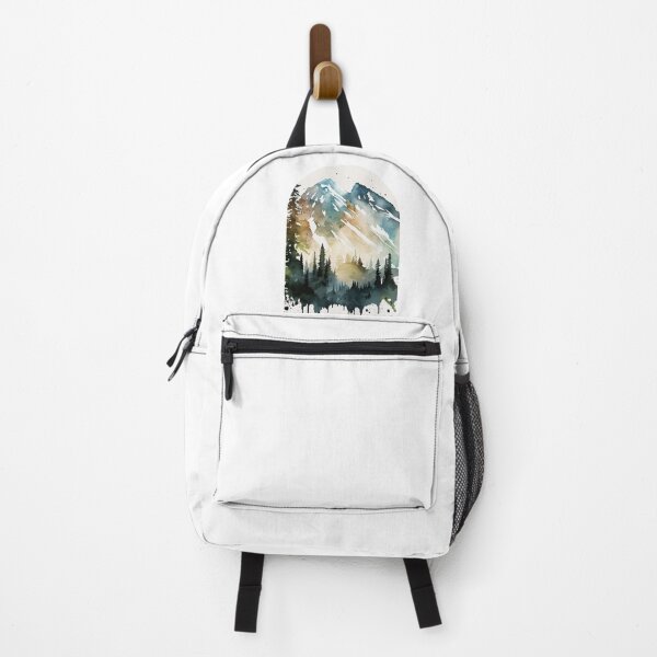 Item preview, Mount Rainier National Park Boho Watercolor Arch designed and sold by PikoApparel.