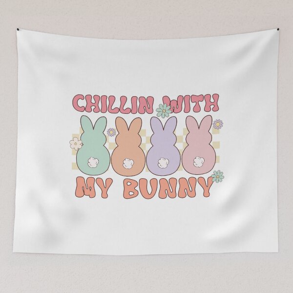 Item preview, Chillin with my bunny easter designed and sold by Pixelish.