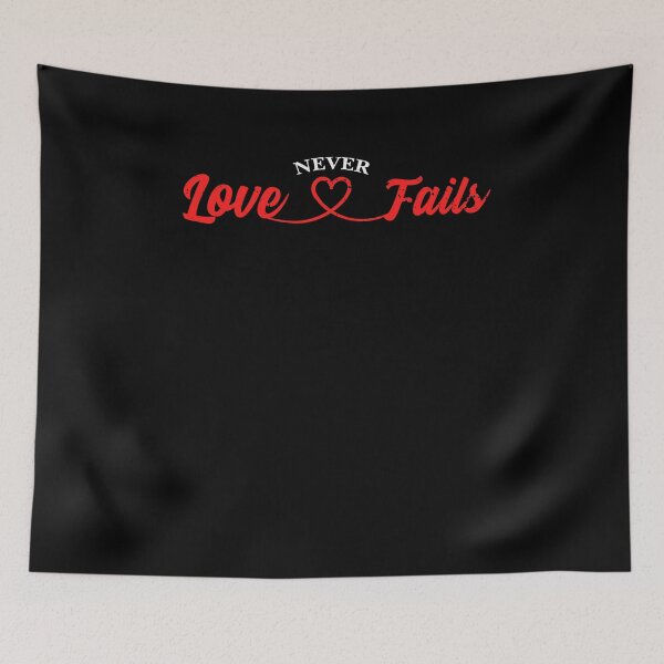 Item preview, Love Never Fails Inspirational True Lover A Positive Emotion designed and sold by Nessshirts.