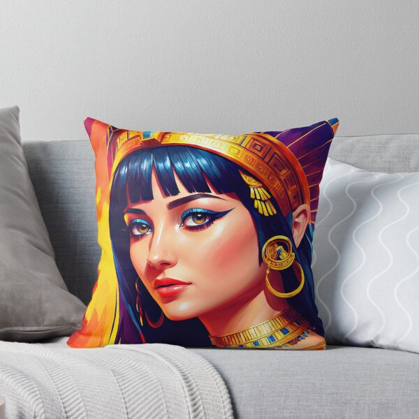 Item preview, Queen Cleopatra Princess Nile Egyptian Egypt Digital Print Digital Art Watercolor Oil Painting Decor Portrait Wall Art  designed and sold by William A. McCarthy.