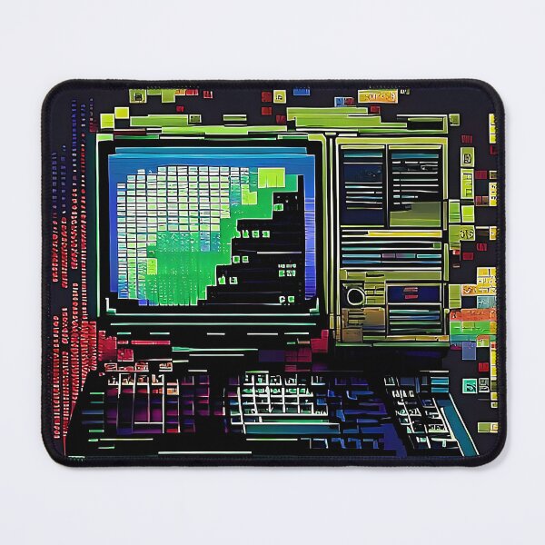 Item preview, computer retro colors pixel designed and sold by Yasart3.