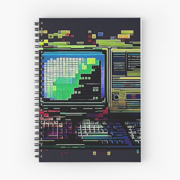 Item preview, computer retro colors pixel designed and sold by Yasart3.