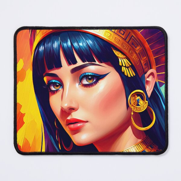 Item preview, Queen Cleopatra Princess Nile Egyptian Egypt Digital Print Digital Art Watercolor Oil Painting Decor Portrait Wall Art designed and sold by William A. McCarthy.