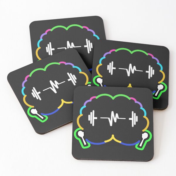 Item preview, Music and fitness logo for Flowstate Fitness designed and sold by JuzBeMindful.