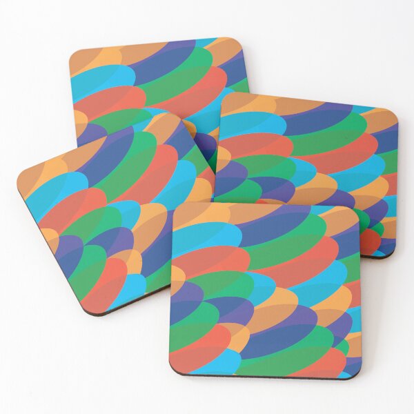 Item preview, Colorful Feather Pattern designed and sold by WonderWhat.