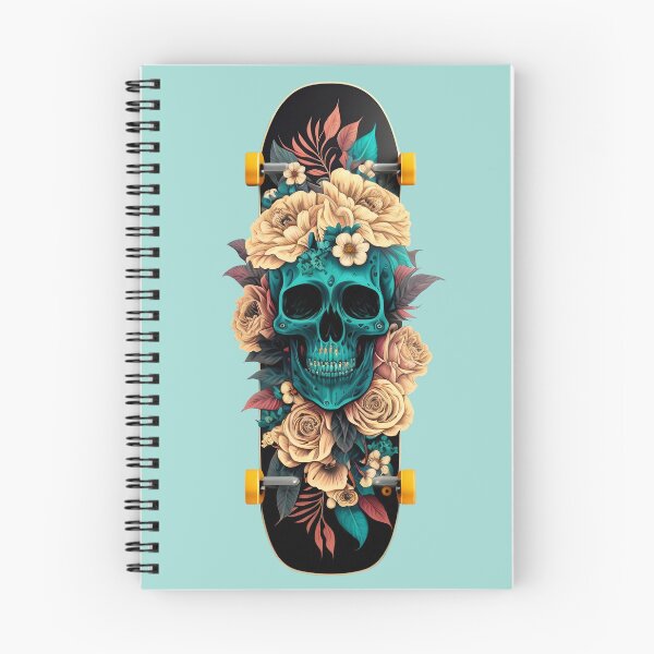 Item preview, Floral Skateboard designed and sold by Graphoteka.