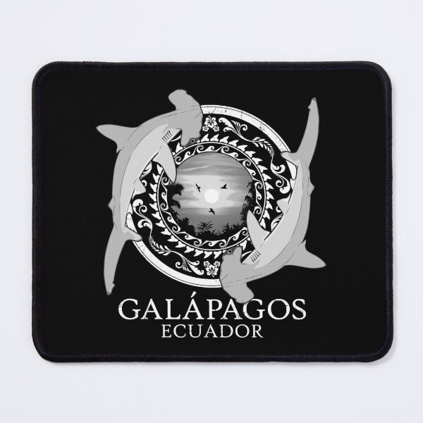 Item preview, Hammerhead Shark Galápagos Ecuador designed and sold by NicGrayGraphic.