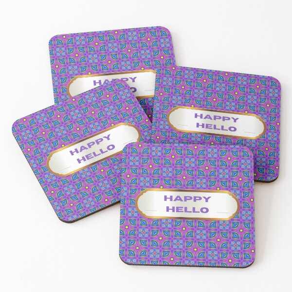 Item preview, HAPPY HELLO WILD PATTERNS 23 (CROSS WEAVE) designed and sold by lovingtouch.
