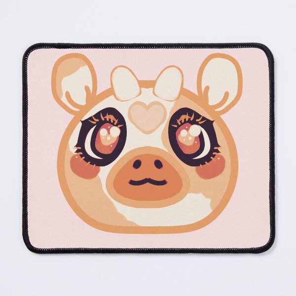 Item preview, Orange Creamsicle Cow with heart designed and sold by Abyssalbee.