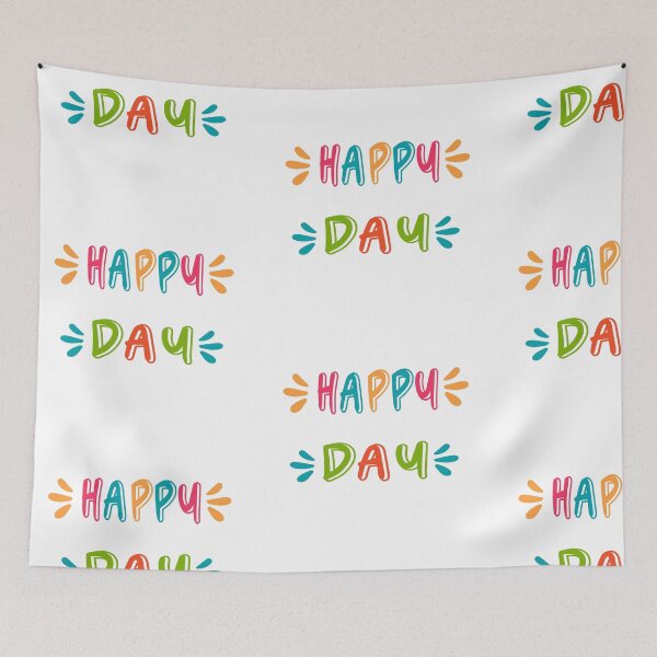 Item preview, Happy Day colorful word. designed and sold by Jayjaynaenae.