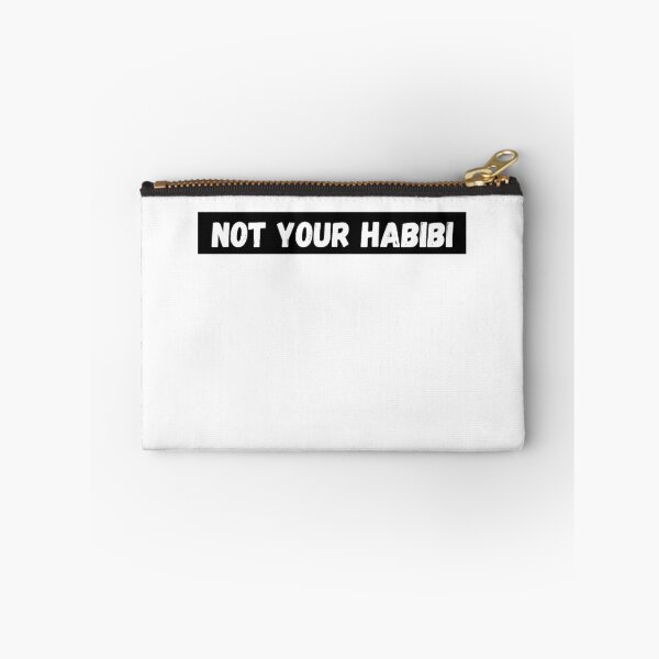 Aperçu de l'œuvre Pas votre Habibi, dicton arabe créée et vendue par simo7hl.