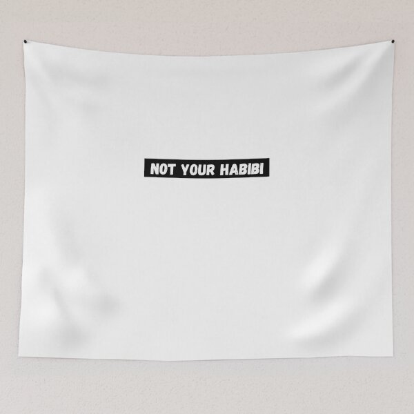 Item preview, Not Your Habibi , Arabe saying  designed and sold by simo7hl.