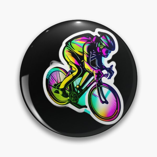 Item preview, Road race ,Road Cycling, road cycling man ,Neon cyclist  designed and sold by verluxe.