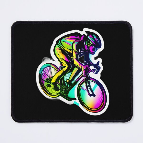 Item preview, Road race ,Road Cycling, road cycling man ,Neon cyclist  designed and sold by verluxe.