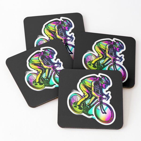 Item preview, Road race ,Road Cycling, road cycling man ,Neon cyclist  designed and sold by verluxe.
