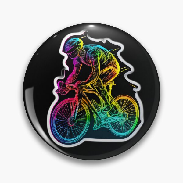 Item preview, Road race ,Road Cycling, road cycling man ,Neon cyclist  designed and sold by verluxe.