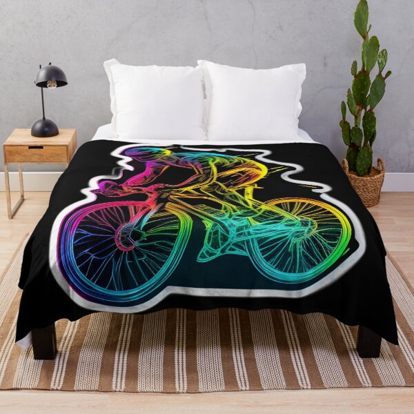 Item preview, Road race ,Road Cycling, road cycling man ,Neon cyclist  designed and sold by verluxe.