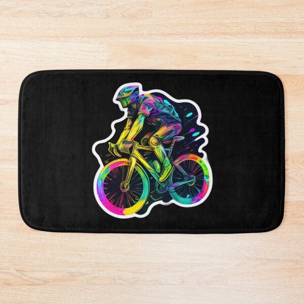 Item preview, Road race ,Road Cycling, road cycling man ,Neon cyclist  designed and sold by verluxe.