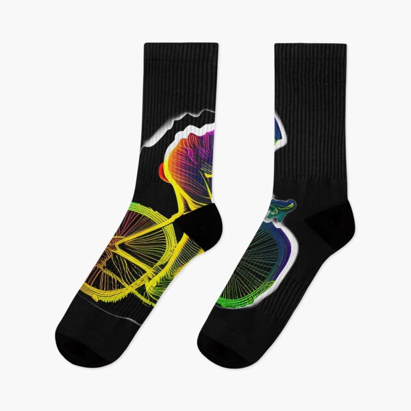 Item preview, Road race ,Road Cycling, road cycling man ,Neon cyclist  designed and sold by verluxe.