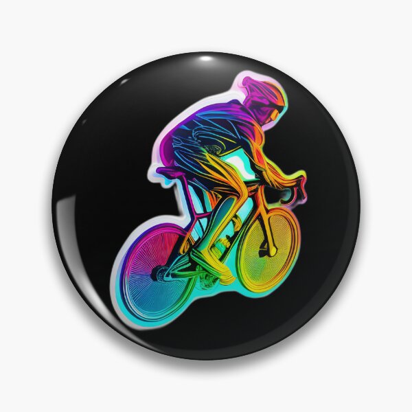Item preview, Road race ,Road Cycling, road cycling man ,Neon cyclist  designed and sold by verluxe.