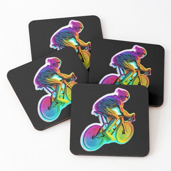 Item preview, Road race ,Road Cycling, road cycling man ,Neon cyclist  designed and sold by verluxe.
