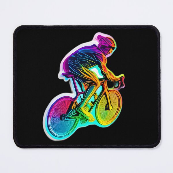 Item preview, Road race ,Road Cycling, road cycling man ,Neon cyclist  designed and sold by verluxe.
