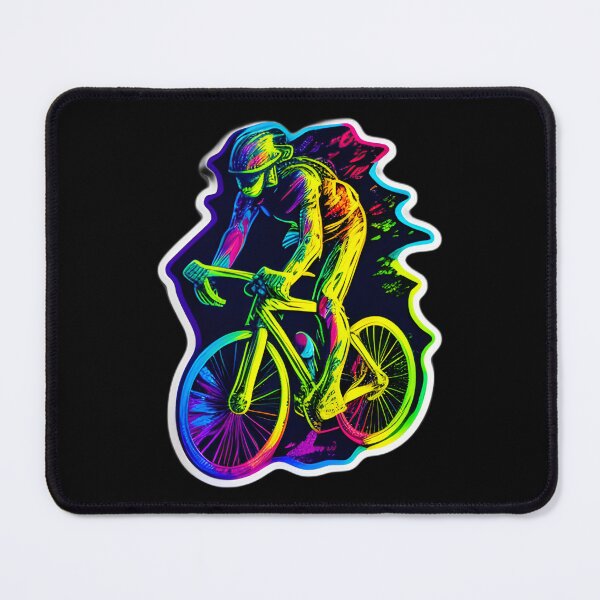 Item preview, Road race ,Road Cycling, road cycling man ,Neon cyclist  designed and sold by verluxe.