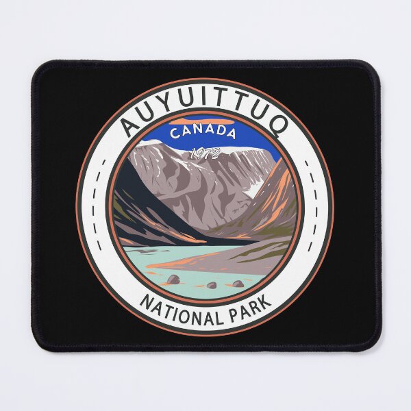 Item preview, Auyuittuq National Park Canada Vintage Badge designed and sold by KrisSidDesigns.