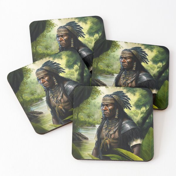 Item preview, Kalinago African Jungle Warrior 2 designed and sold by Emerald-Treasure.