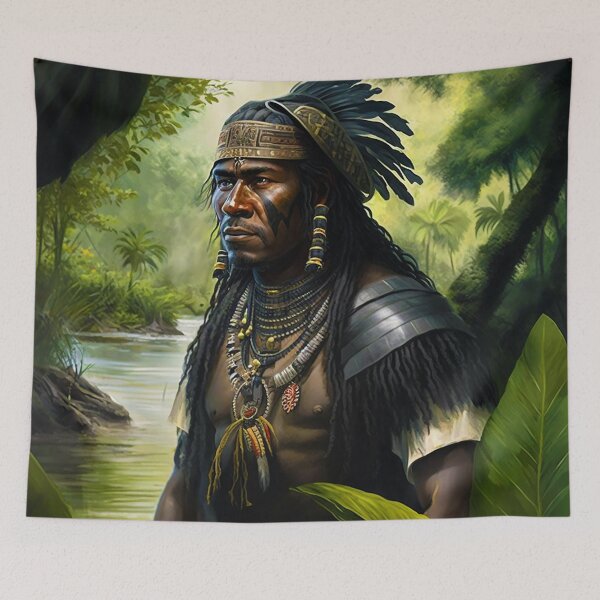 Item preview, Kalinago African Jungle Warrior 2 designed and sold by Emerald-Treasure.