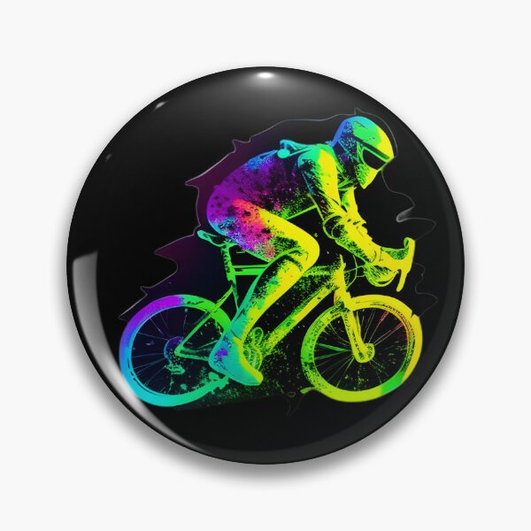 Item preview, Road race ,Road Cycling, road cycling man ,Neon cyclist  designed and sold by verluxe.