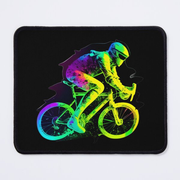 Item preview, Road race ,Road Cycling, road cycling man ,Neon cyclist  designed and sold by verluxe.