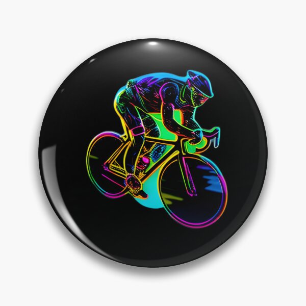 Item preview, Road race ,Road Cycling, road cycling man ,Neon cyclist  designed and sold by verluxe.