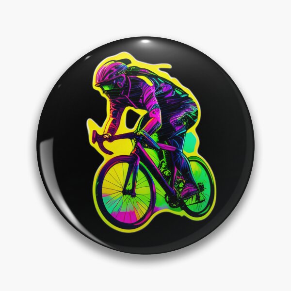 Item preview, Road race ,Road Cycling, road cycling man ,Neon cyclist  designed and sold by verluxe.