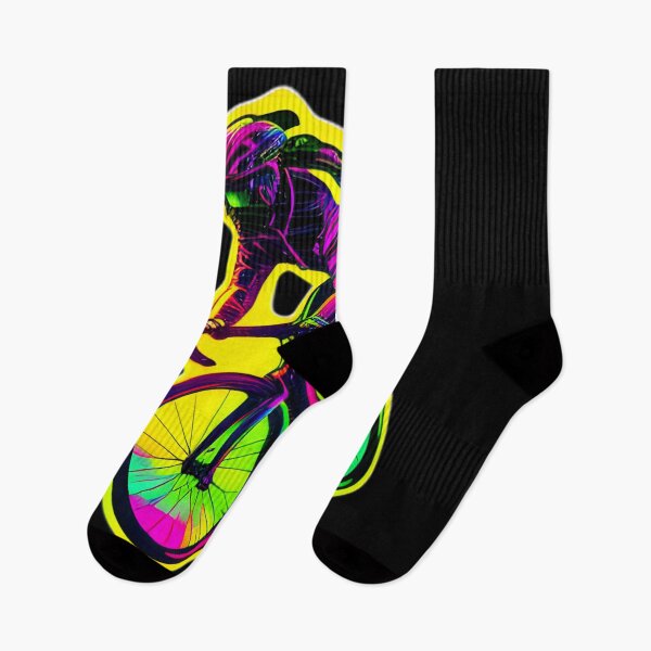 Item preview, Road race ,Road Cycling, road cycling man ,Neon cyclist  designed and sold by verluxe.