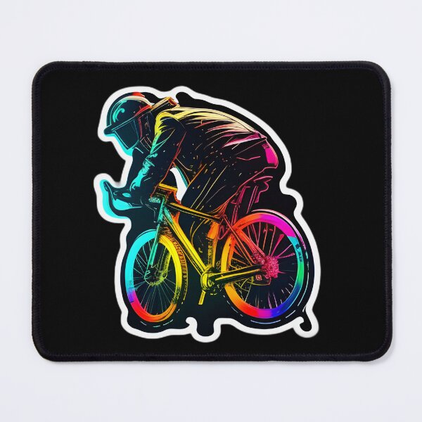 Item preview, Road race ,Road Cycling, road cycling man ,Neon cyclist  designed and sold by verluxe.