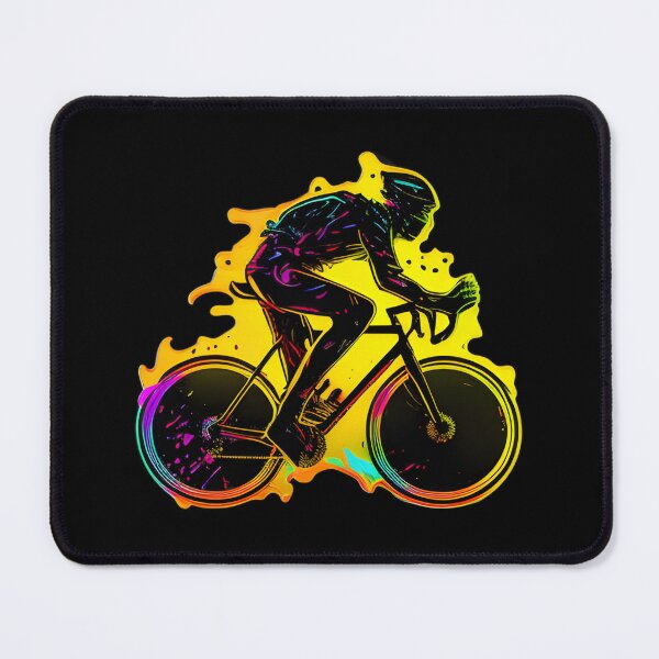 Item preview, Road race ,Road Cycling, road cycling man ,Neon cyclist  designed and sold by verluxe.