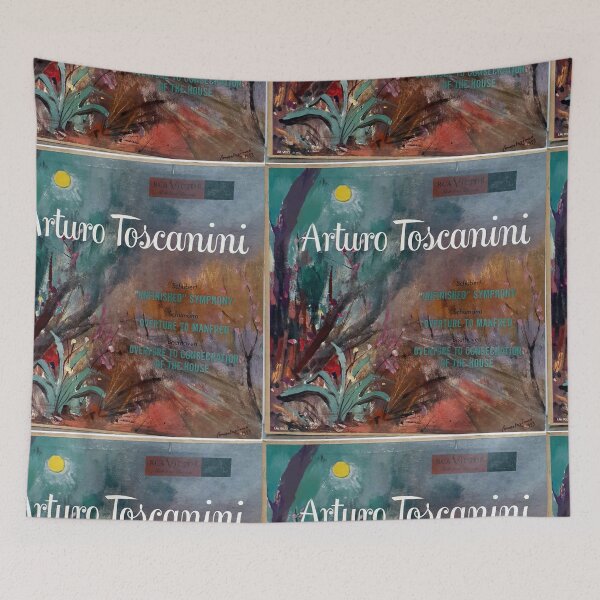 Item preview, Arturo Toscanini, Toscanini,1955, ART COVER, Classical, Record, Vinyl designed and sold by Vintaged.