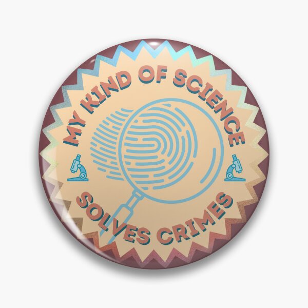 Item preview, My Kind Of Science Solves Crimes Sticker designed and sold by SceneOfTheCrime.