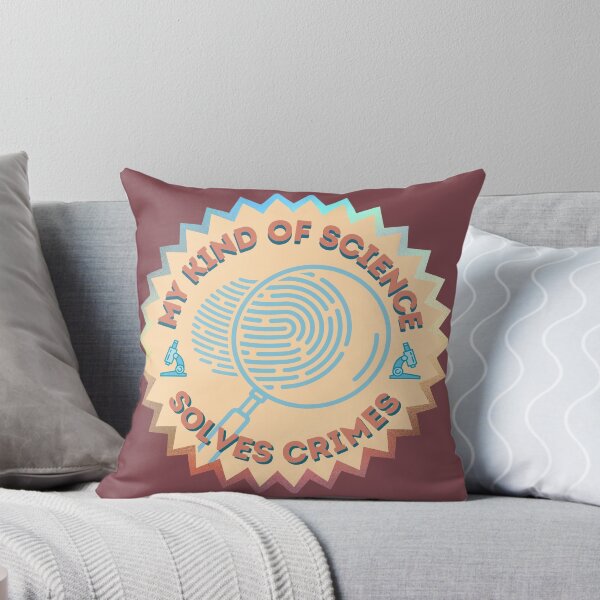 Item preview, My Kind Of Science Solves Crimes Sticker designed and sold by SceneOfTheCrime.