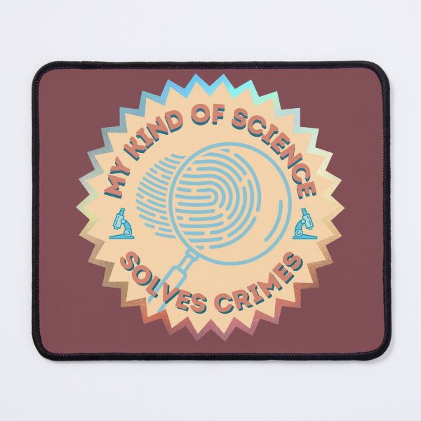 Item preview, My Kind Of Science Solves Crimes Sticker designed and sold by SceneOfTheCrime.