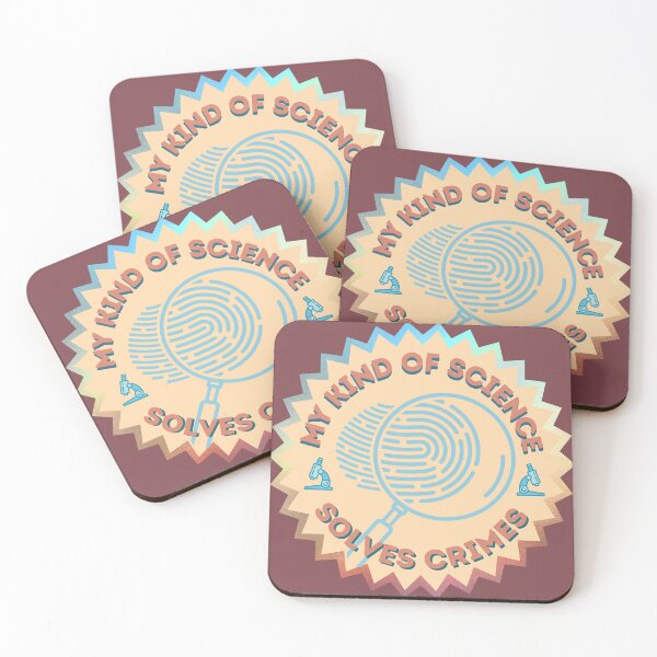 Item preview, My Kind Of Science Solves Crimes Sticker designed and sold by SceneOfTheCrime.
