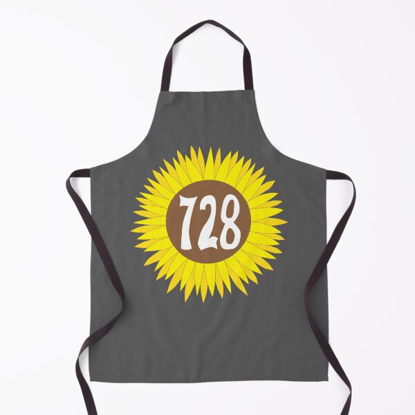 Item preview, Hand Drawn Florida Sunflower 728 Area Code designed and sold by itsrturn.