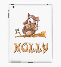 Holly Owl iPad Case/Skin
