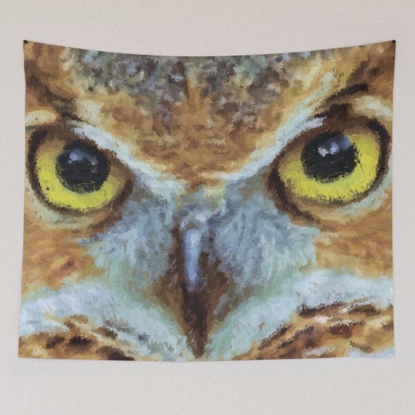 Item preview, Eye Owl 1 designed and sold by StudioViArt.