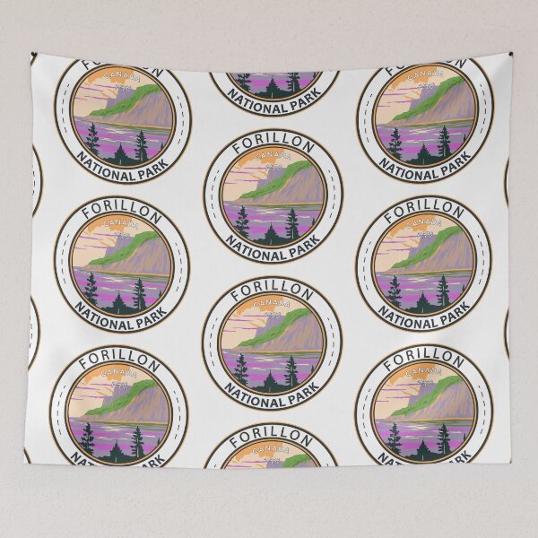 Item preview, Forillon National Park Canada Vintage Badge designed and sold by KrisSidDesigns.