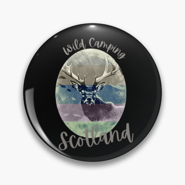 Item preview, Wild Camping Scotland : With Wild deer designed and sold by Justeecat.