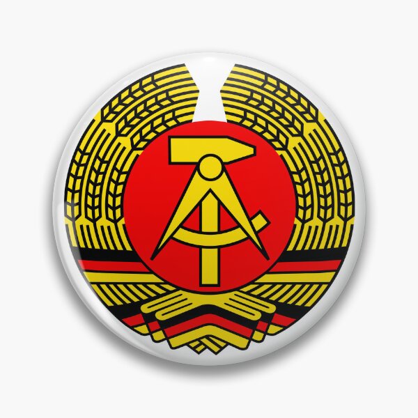 Item preview, GDR coat of arms (stylized) designed and sold by VEB Ostladen.